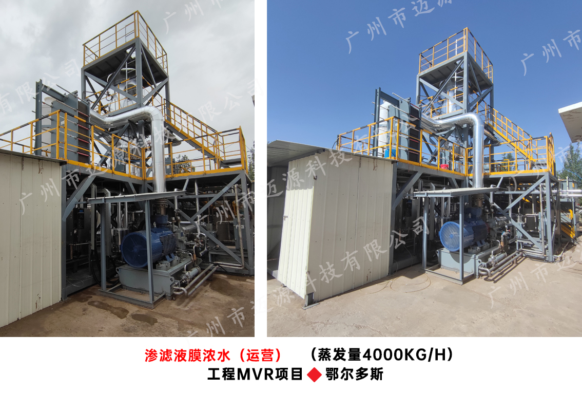 垃圾焚燒發電廠滲濾液的處理方法